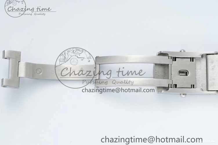 0403 Speedmaster Racing Master SS HKF Best Edition Black White Dial on SS Bracelet A Upgraded 7807